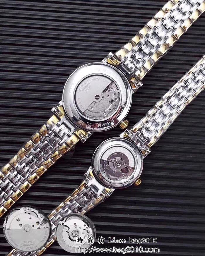 LONGINES浪琴 經典瑰麗 情侶機械對表 WSS1487